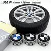 ABS 4Pcs 68mm 56mm For Bmw Performance E36 F20 E46 E39 E38 E90 E87 M pendant Accessories Car Wheel Center Hub Caps Cover O111