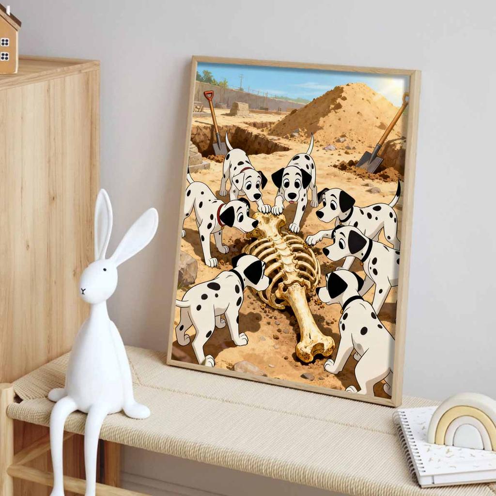 Disney diamond art painting kit 101 Dalmatians 5D handmade diy diamond painting, home wall decoration
