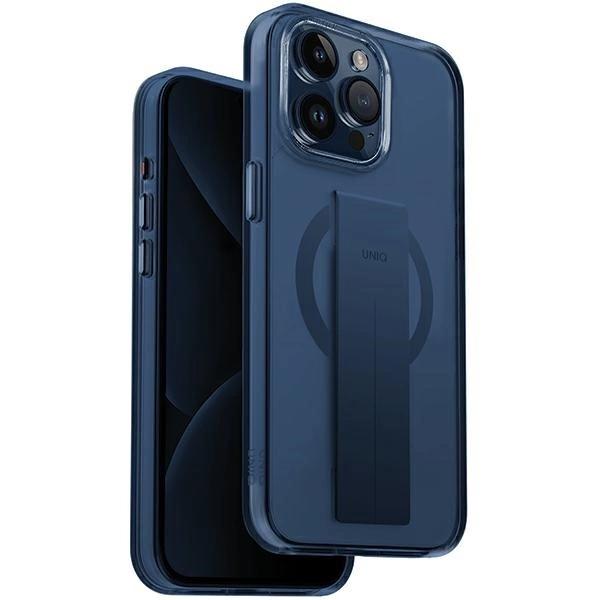 Uniq Heldro Mag Mag Magclick Charging Case For Iphone 15 Pro - Blue