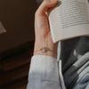EMANCO Simple Stainless Steel Circles Bracelet for Women Office Thin Bracelet Fashion Friendship Bracelets Jewellery