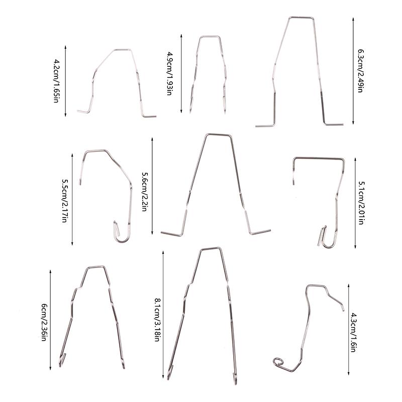 9 шт. металлические пружинные зажимы для лампочек фар подходят для H1 H3 H4 H7 автомобильные фары фиксатор лампочки пружинные зажимы пряжки инструменты