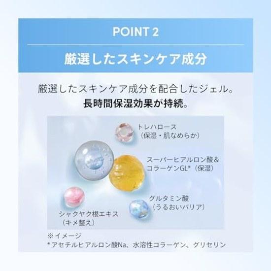 ANESSA Гель для ухода за кожей с защитой от УФ-лучей Perfect UV Skin Care Gel NB 40 г SPF50+PA++++ Тип солнцезащитного средства Белый Цветочный Аромат Защита (для лица) Сухость Мелкие морщины Водостойкость