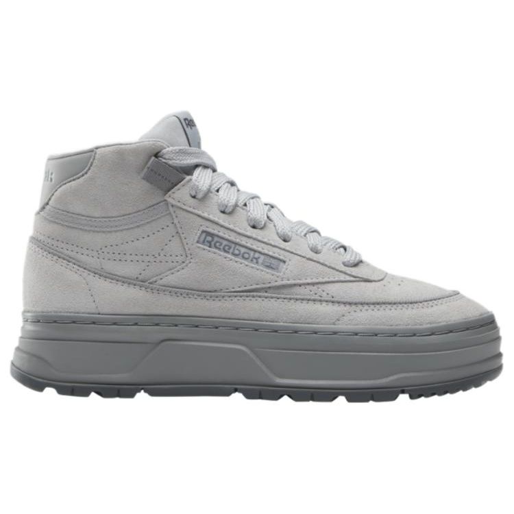 Reebok Club C Geo Mid Pure Grey женские кроссовки 100074482