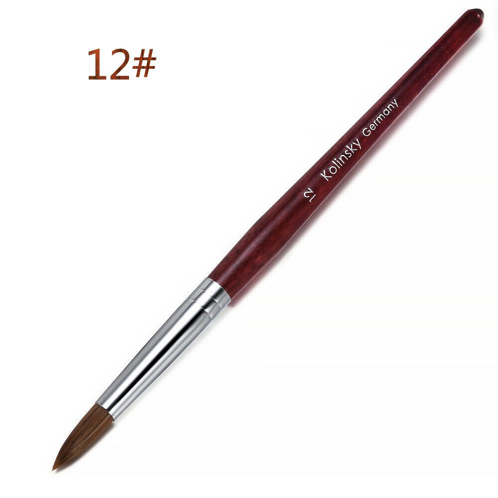 to Outline Nail Polish Pen Acrylic Nail Art Brush Flower Drawing Pen Sable Hair Nail Painting Brush