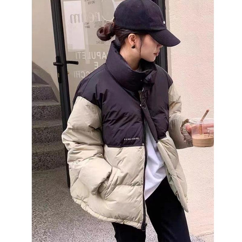 Women's Winter Oversize Loose Short Jacket Overcoat Thick Down Cotton Padded Coat Female Plus Size Casual Puffer Parkas Women
