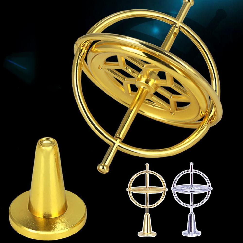 Fidget Toys Self-balancing Gyroscope Finger Gyroscope Fingertip Rotating Toy Antistress Gyroscope