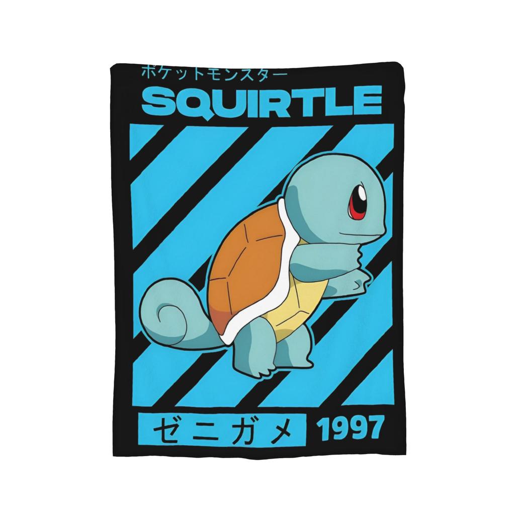 Pokemoned  Coral Fleece Plush Throw Blankets Charmander Charmeleon Charizard Blanket for Bedding Couch Warm Plush Thin Quilt,