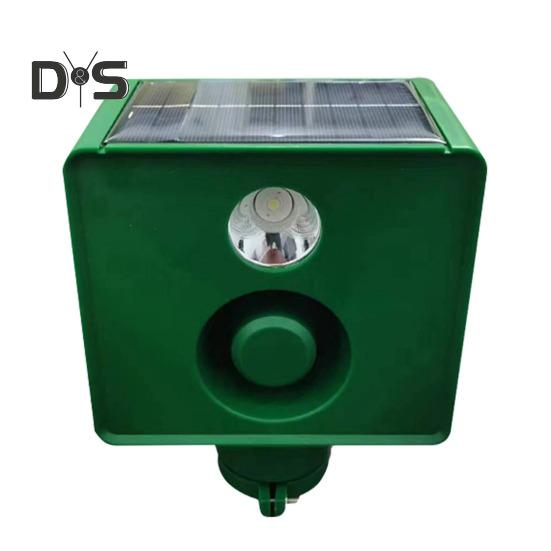 Светильник для отпугивания животных, солнечные предупреждающие огни с громким звуком, устойчивый к погодным условиям, отпугивающий свет для фермерского поля, двора