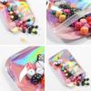 50pcs Iridescent Self Sealing Bags Pink Laser Plastic Pouches Resealable Zip Lock Packaging for Jewelry Display Retail Bags