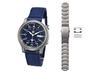 Seiko 5 Оригинальные военные металлические и два штифта для ремешка [Комплект] [Импорт Seiko] [Реимпортированный продукт] SNK807K2, Ремешок, (Набор из 3 предметов)
