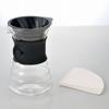 HARIO V60 Drip Decanter 700ml Black with Band (1-4 cups) (VDD-02B)