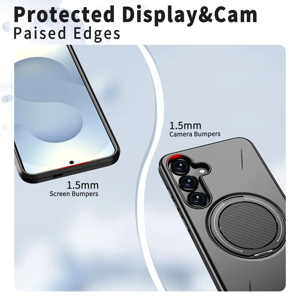 Shock Proof Kickstand Coque Case for Samsung Galaxy S25 FE 5G S24 Ultra S23 Plus Cases