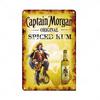Винтажные жестяные знаки с ромом Captain Morgan, плакаты, настенный декор, ретро-металлический знак, Havana Club, Bacardi, Kraken, табличка, бар, кухня