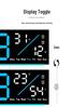 Multifunctional LED Digital Alarm Clock - Stylish Desktop & Living Room Dual Use 5527