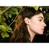 Yhpup Arrivals Plant Leaf Hollow Ear Bone Clip Earrings Prevent Allergy Metal Non-Piercing Daily Fashion Jewelry Accessories