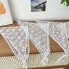 Country Styles Lace Triangle Wrap Embroidered Headscarf Bandanas for Photo Props and Home Decors Fashion Enthusiasts