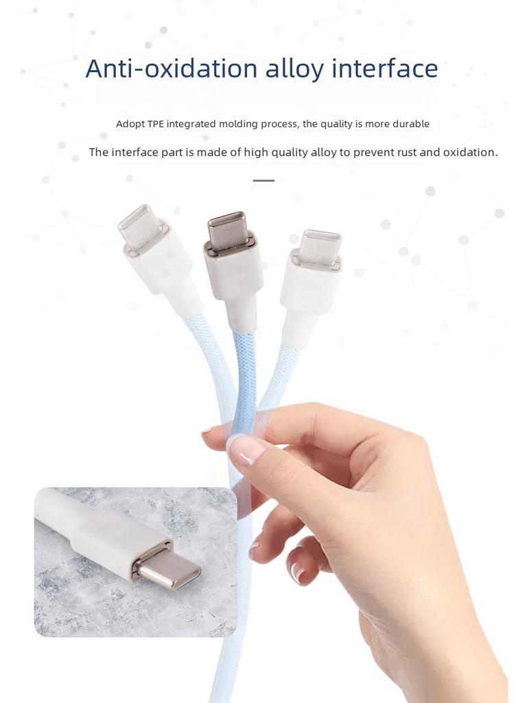 Кабель для механической клавиатуры Type-C Aviation Plug с пружинным разъемом