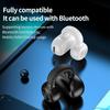 Беспроводная не вставная Bluetooth-гарнитура, пристегивающиеся спортивные наушники, Hi-Fi звук, Bluetooth-наушники, игровые наушники