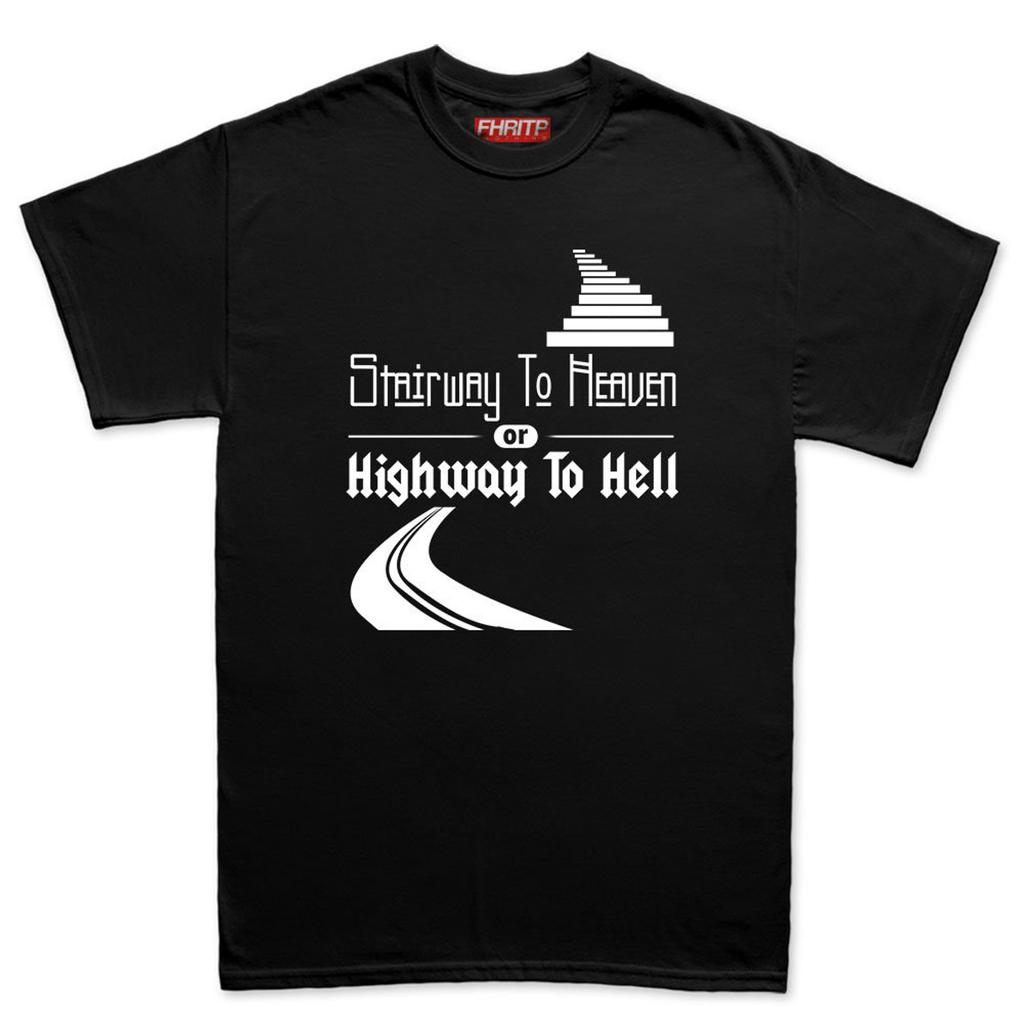 Мужская футболка 'Stairway to Heaven or Highway To Hell'