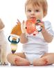 Baby Fox Accordion Rattle Toy for Strollers - Early Education