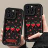 Applicable To Apple 15 Mobile Phone Case IPhone 13/14promax Strawberry Doll Bow 12/11 Matte Silicone