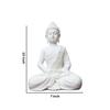 Полимраморная статуя медитирующего Будды/Будды/Гаутамы Будды, статуэтка Лорда/Идола/Мурти, подарочные товары, экспонат для домашнего декора