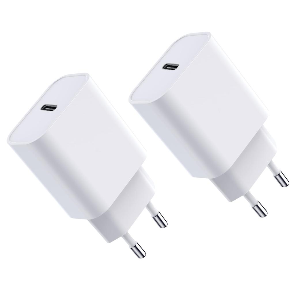 Адаптер питания PD 20 Вт для быстрой зарядки, вилка европейского стандарта для телефона, планшета, ПК