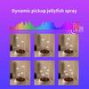 Dynamic Jellyfish Cool Mist Humidifier 7 Color Lights Aromatherapy Diffuser 28dB Quiet Automatic Shutoff for Bedroom