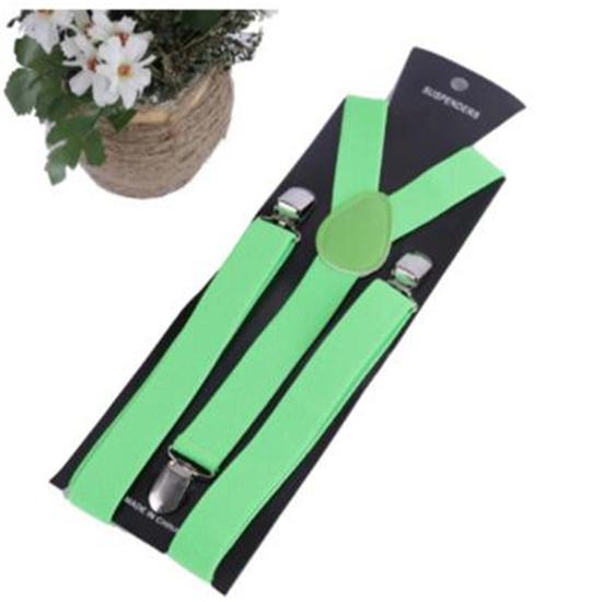 Suspender Unisex Clip On Suspender Elastic Y-shape Men Adjustable Braces