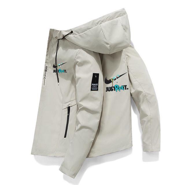 Мужская пике-куртка высокого класса с воротником-стойкой - тренд Весна/Осень 2024 - Корейский стиль