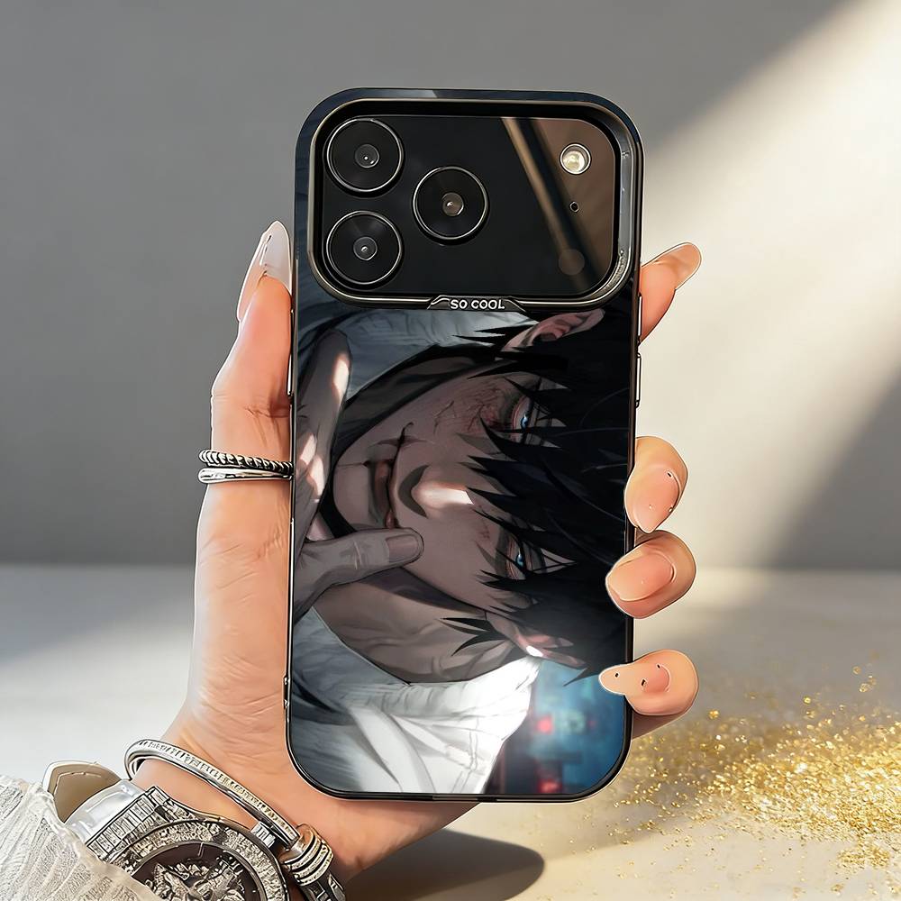 Чехол для телефона Toji F-Fushiguro Jujutsu K-Kaisen Для iPhone17,16,15,14,13,12,11,Pro,MAX Белый Матовый Ударопрочный Чехол