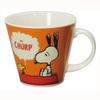PEANUTS Comic Retro Mug Birthday Yamaka (Snoopy) (Orange) 340ml, Gift, Gift, Women's, Tableware, Shoten, SN2701-11