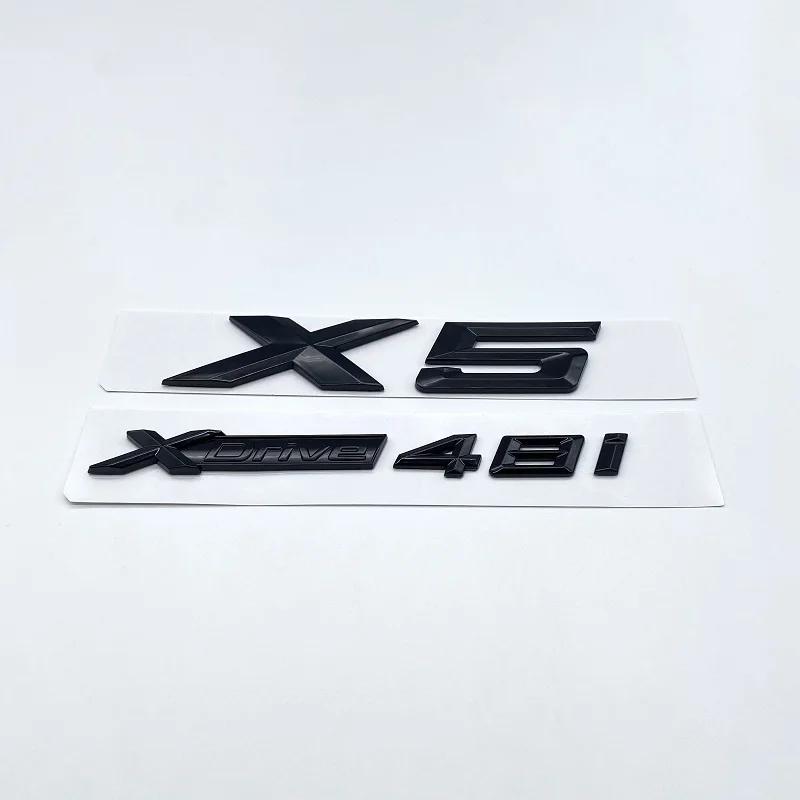 Новая надпись XDrive28i XDrive30i XDrive35i XDrive40i XDrive48i XDrive50i XDrive30d для BMW X5, наклейка на задний багажник автомобиля