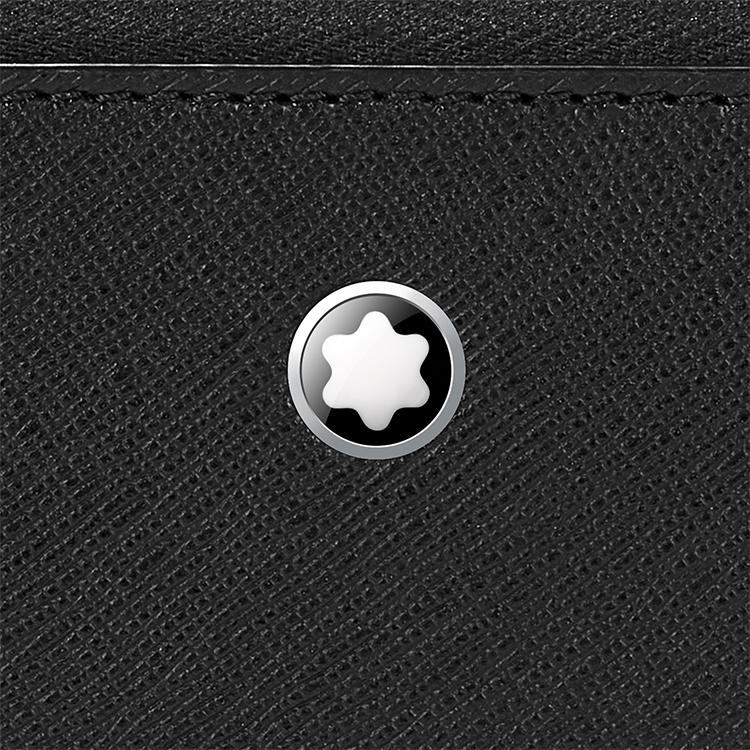 Montblanc Artisan Series Classic Envelope Design Full Grain Leather Clutch Men Clutch Black MB130314