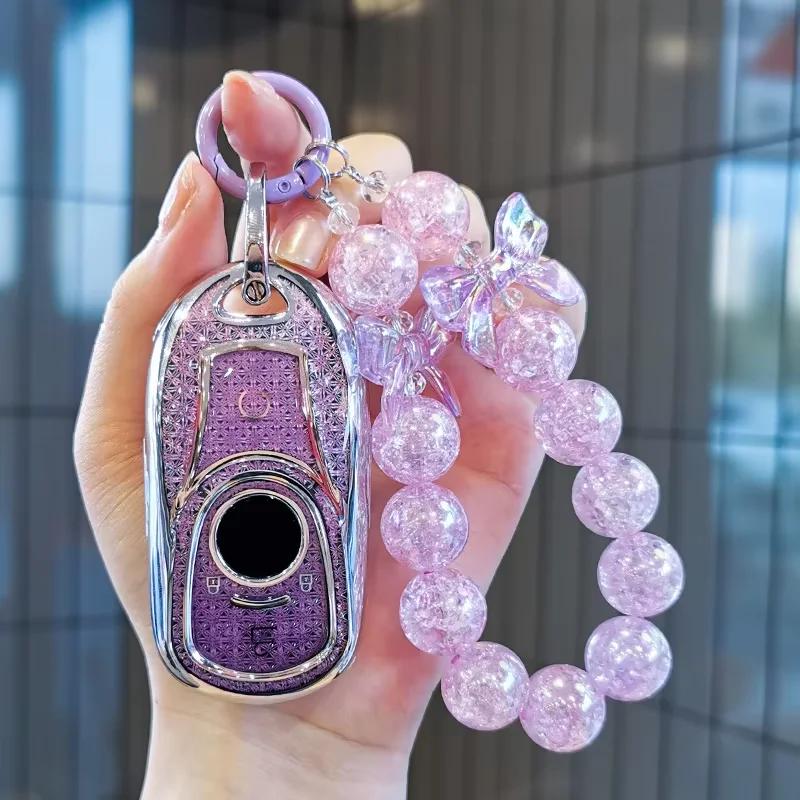 Suitable For 23 Buick Gl8 Keycases 17-22 Gl8 Avenir Keycover Key Shell Keychain Buckle Case For Women