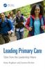 Книга Leading Primary Care : Tales from the Leadership Hikers