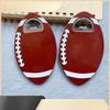 American Football 2 in 1 Beer Bottle Opener Multifunctional Bottle Opener Creative Heat Resistant Coaster Desk Decor