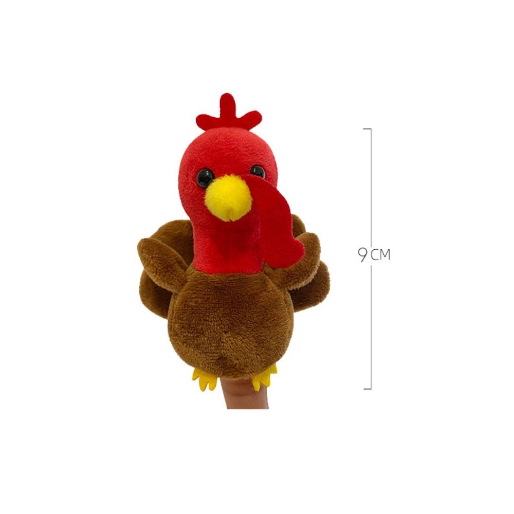 Plush Animals Finger Puppet Toys Tell Story Interactive Toys Kids Animal Hand Puppet Children Gift