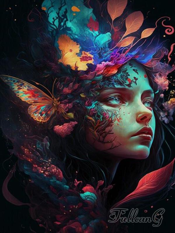 Diy Алмазная картина Новые поступления Африканская женщина Цветы Полный квадратный круглый дрель Стразы Вышивка Мозаика Черная девушка Наборы для вышивки крестом AA4502