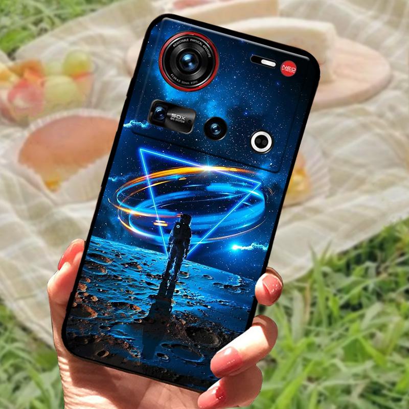 Для Nubia Z70 Ultra Чехол Роскошный Милый Мультяшный Мягкий ТПУ Силикон Ударопрочный Coque Для ZTE nubia Z70 Ultra Защитный Чехол Fundas