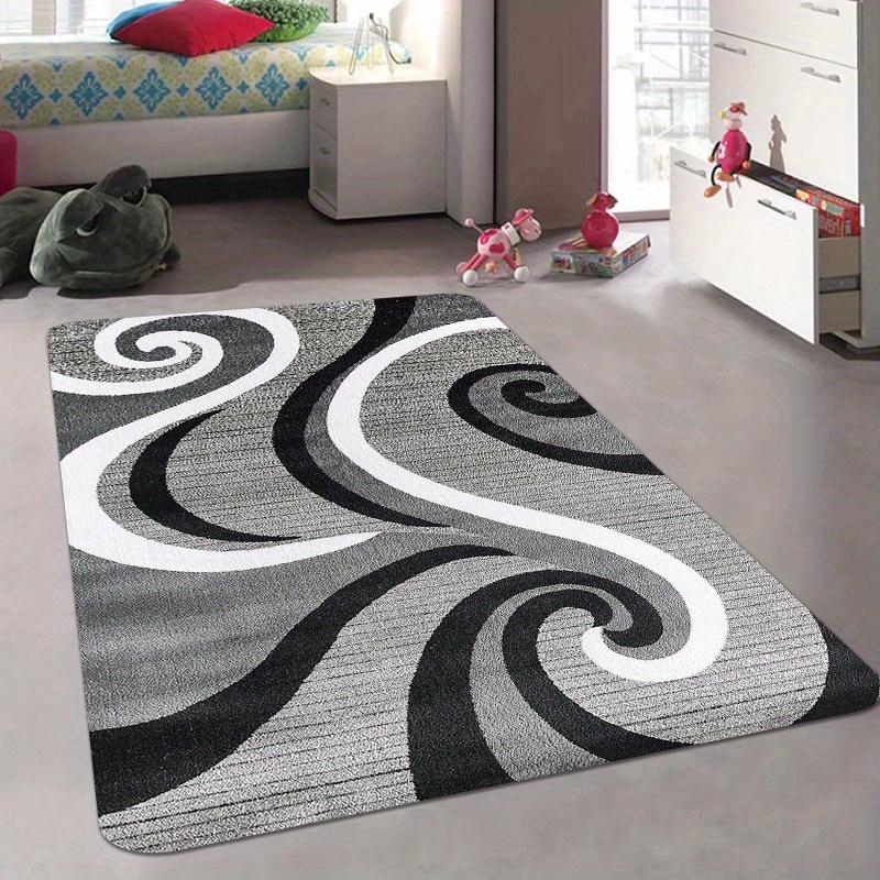 Ковер с визуальной иллюзией 3D Водоворот Трехмерная ловушка Коврик для пола в спальню Ковер для гостиной под журнальный столик Креативный рождественский коврик