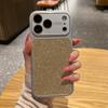 Корейский чехол со стразами для iPhone 17 Pro Max: Полное покрытие и большое окно