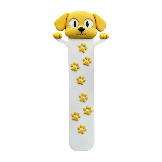 Милая закладка с дизайном кошки/собаки, плоская 2D, акриловая закладка с животным, книжные подарки для женщин, учителей, студентов