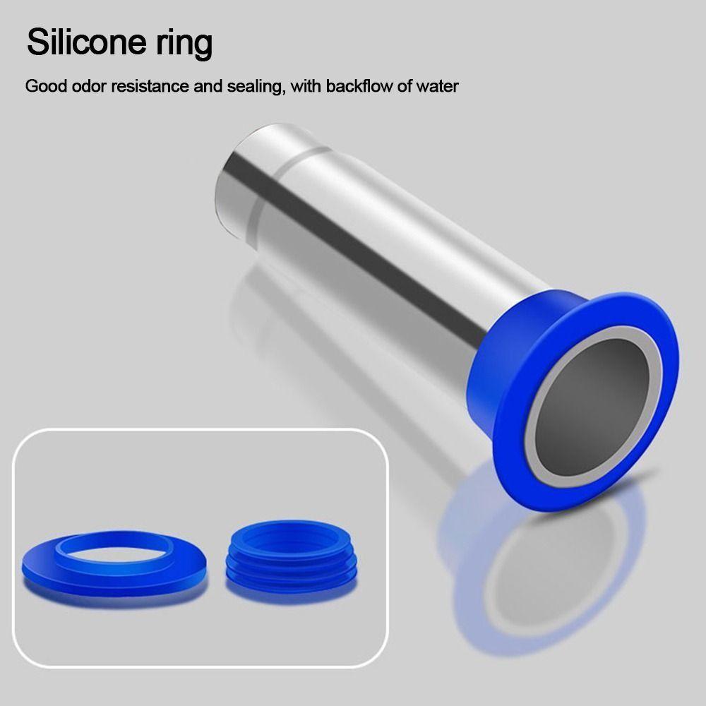 Extension Pipe Floor Drain Backflow Preventer Stainless Steel Shower Drain Cover Garage
