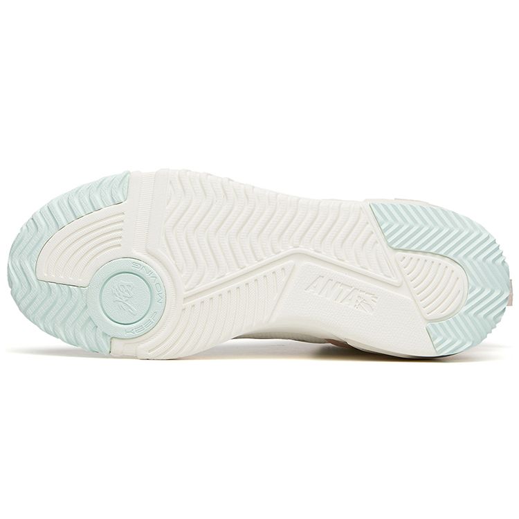 Anta Lifestyle Series Flame High-Top Skate Shoes Women Skate Shoes White 122148088-2