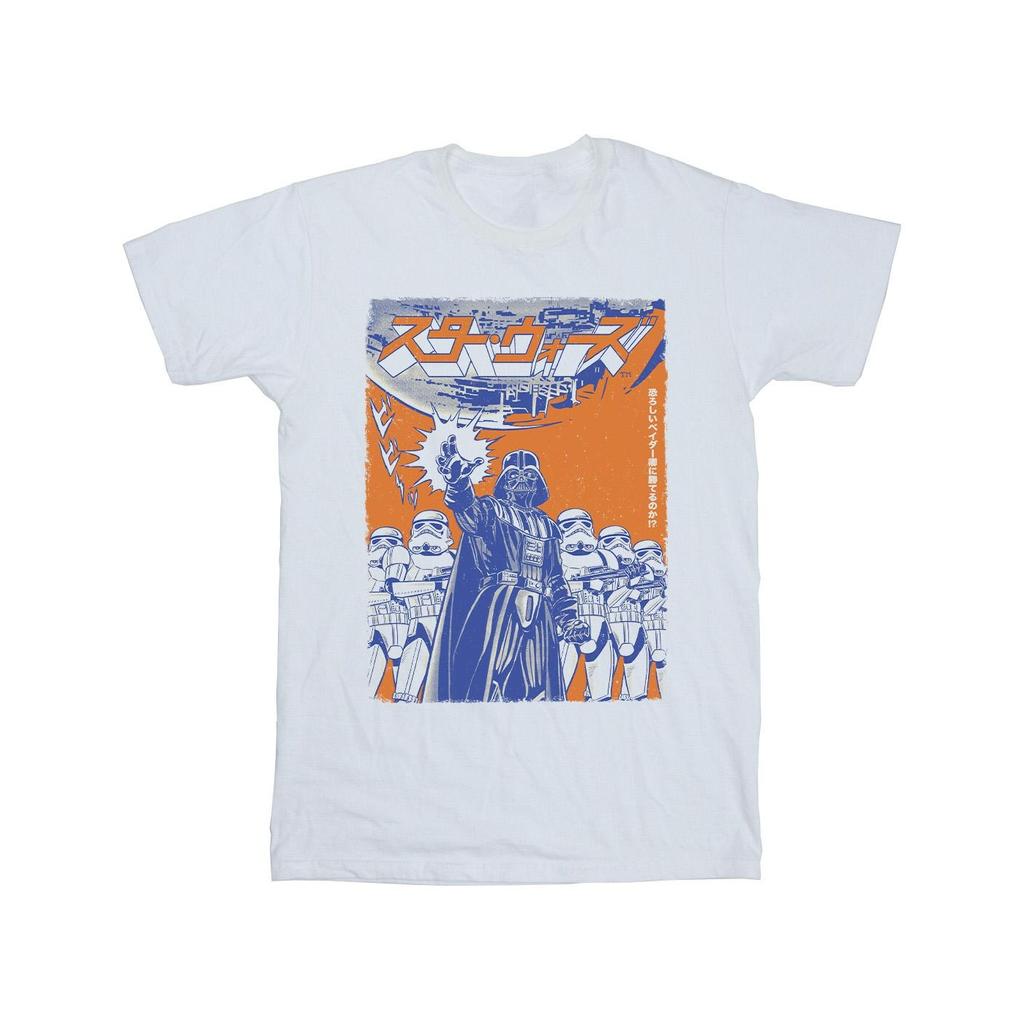 Star Wars Mens Vader International Poster T-Shirt