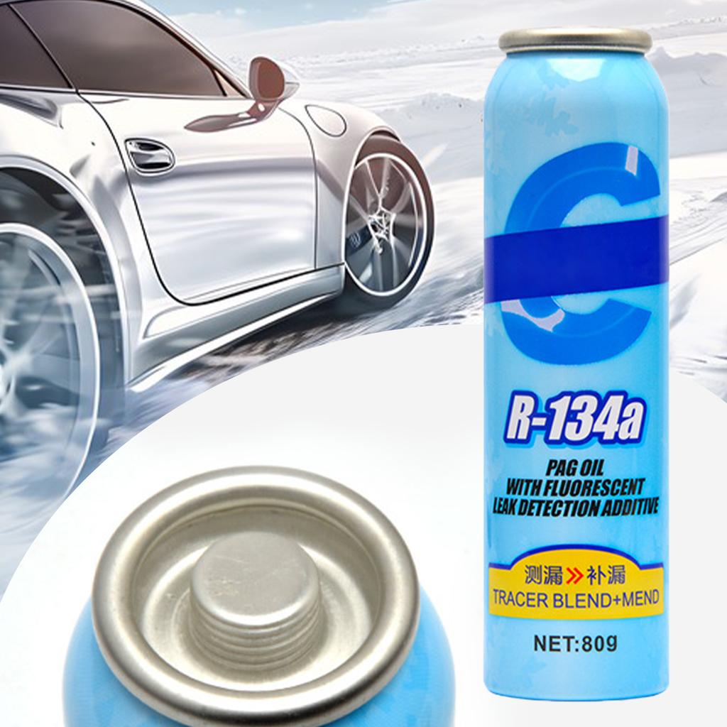 R134a Refrigerant Leak Repair Agent Strong Car Air Conditioner Oil Fluorescent Detection Repair Agent Plugging Agent Leak R 134a