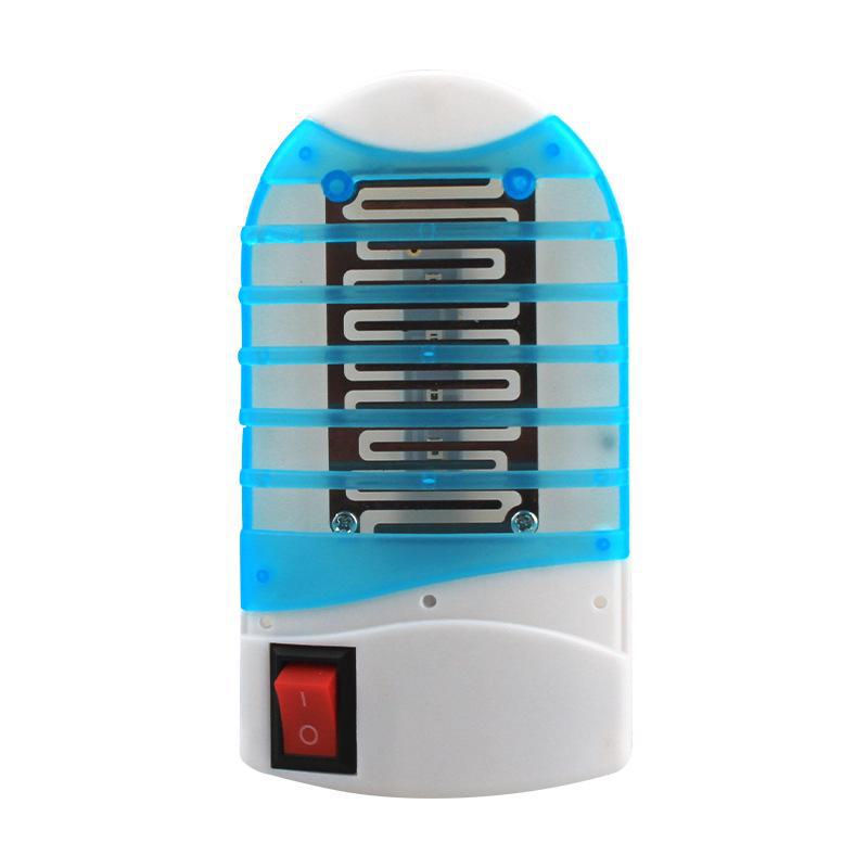 Летняя электрическая лампа от комаров и мух для дома, ресторана, спальни и гостиной - ловушка и репеллент синего света