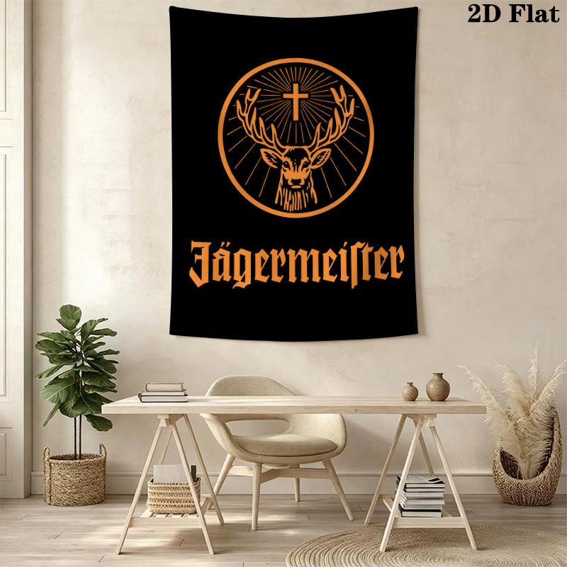 Jgermeister Iconic Spirit Unique Twist Bedding 1 Duvet Cover 2 Pillowcase Without Core Christmas Birthday Gift Bedding Set