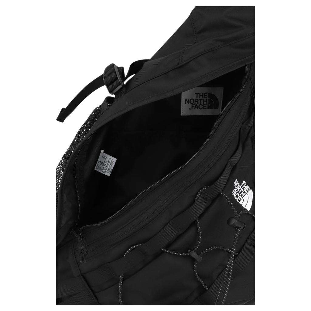 The North Face Электрон 21л Регулируемый ремень Детали из веревки Нейлон Нагрудная сумка Мужская нагрудная сумка Черный NN2PR58J
